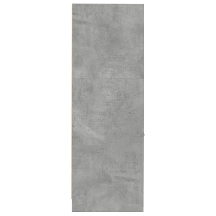 Dulap de farmacie, gri beton, 30x41x118 cm, lemn prelucrat - WALTI WALTI
