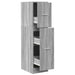 Dulap de farmacie, sonoma gri, 30x41x118 cm, lemn prelucrat - WALTI WALTI