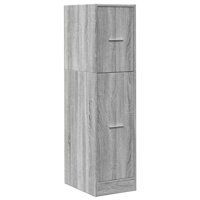Dulap de farmacie, sonoma gri, 30x41x118 cm, lemn prelucrat - WALTI WALTI