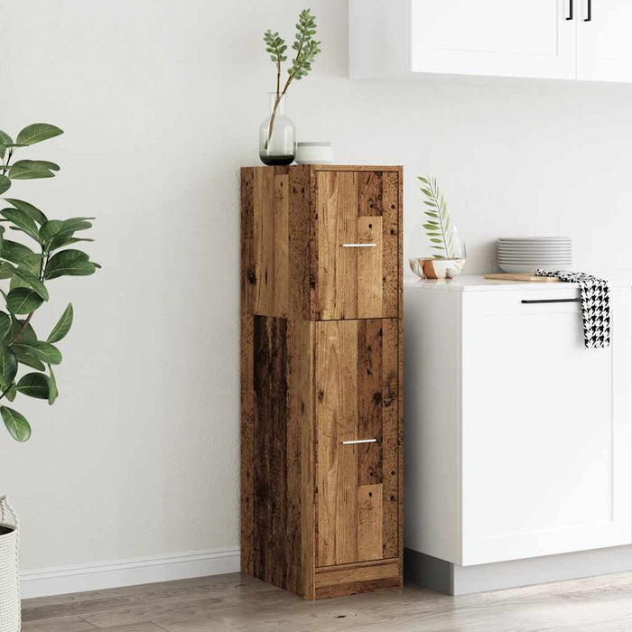 Dulap de farmacie, lemn vechi, 30x41x118 cm, lemn prelucrat - WALTI WALTI