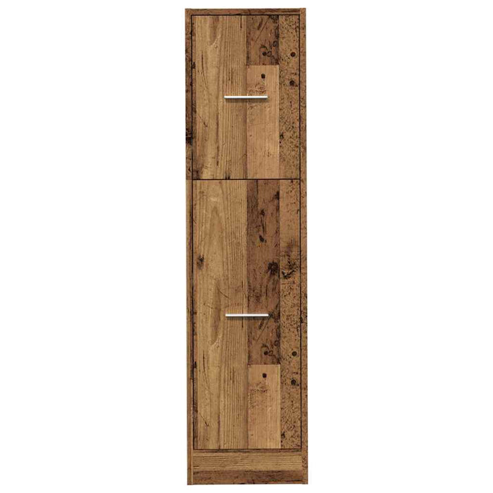 Dulap de farmacie, lemn vechi, 30x41x118 cm, lemn prelucrat - WALTI WALTI