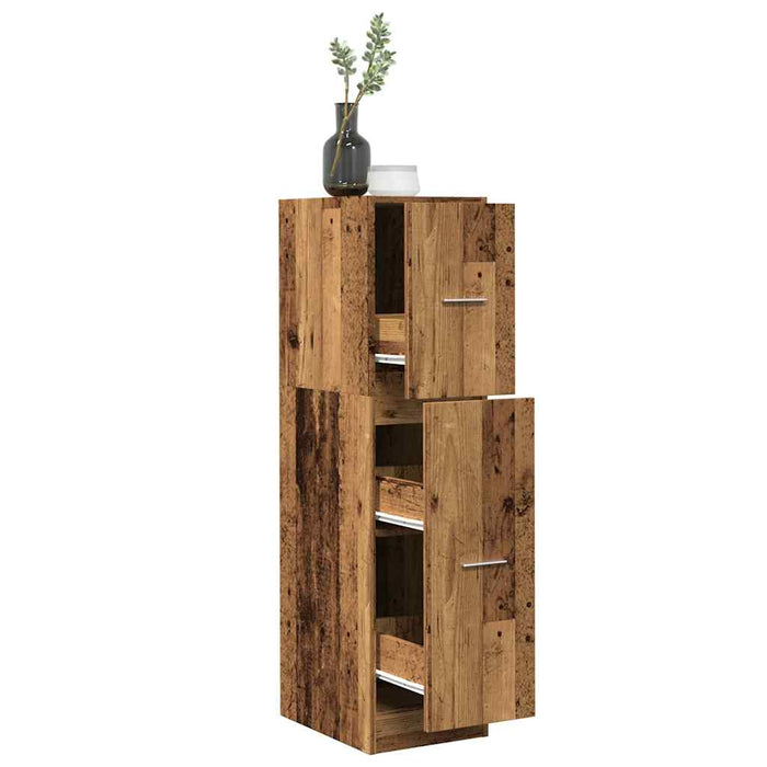 Dulap de farmacie, lemn vechi, 30x41x118 cm, lemn prelucrat - WALTI WALTI