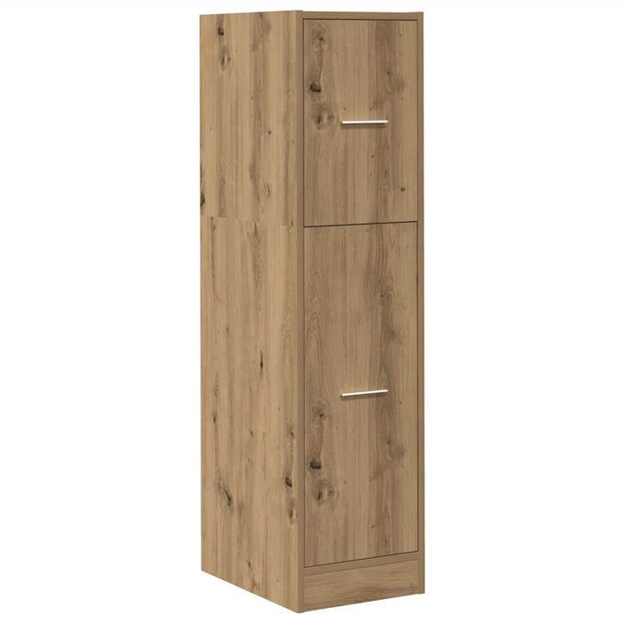 Dulap farmacie, stejar artizanal, 30x41x118 cm, lemn prelucrat - WALTI WALTI