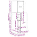 Dulap farmacie, stejar artizanal, 30x41x118 cm, lemn prelucrat - WALTI WALTI