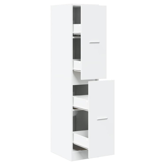 Dulap de farmacie, alb, 30x41x144,5 cm, lemn stratificat - WALTI WALTI