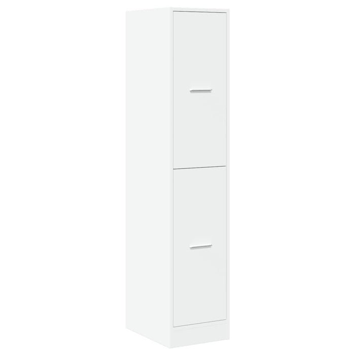 Dulap de farmacie, alb, 30x41x144,5 cm, lemn stratificat - WALTI WALTI