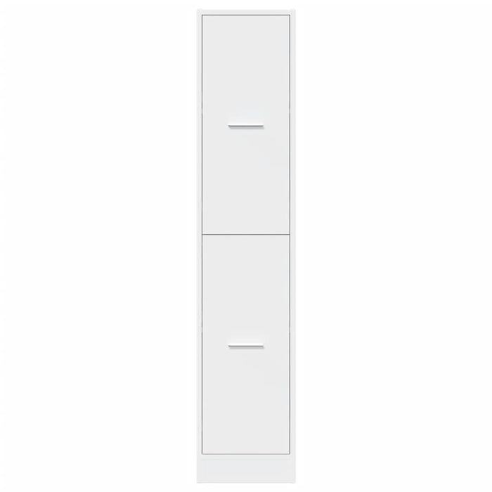 Dulap de farmacie, alb, 30x41x144,5 cm, lemn stratificat - WALTI WALTI