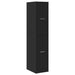Dulap de farmacie, negru, 30x41x144,5 cm, lemn prelucrat - WALTI WALTI