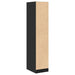 Dulap de farmacie, negru, 30x41x144,5 cm, lemn prelucrat - WALTI WALTI