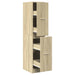Dulap de farmacie, stejar Sonoma, 30x41x144,5 cm, lemn stratificat - WALTI WALTI