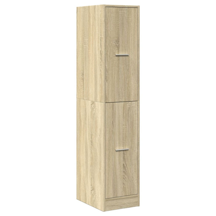 Dulap de farmacie, stejar Sonoma, 30x41x144,5 cm, lemn stratificat - WALTI WALTI