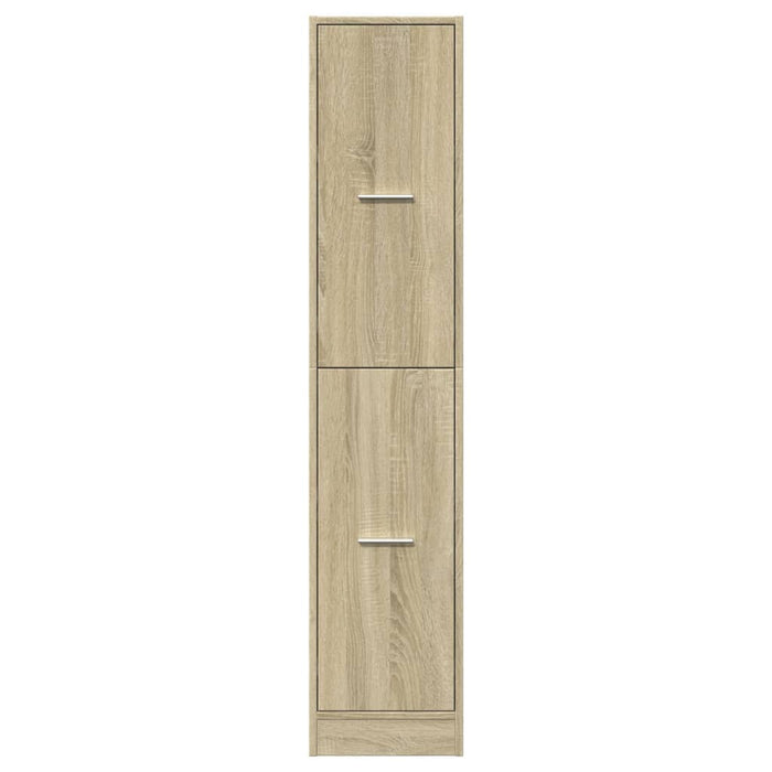 Dulap de farmacie, stejar Sonoma, 30x41x144,5 cm, lemn stratificat - WALTI WALTI