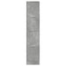 Dulap de farmacie, gri beton, 30x41x144,5 cm, lemn prelucrat - WALTI WALTI