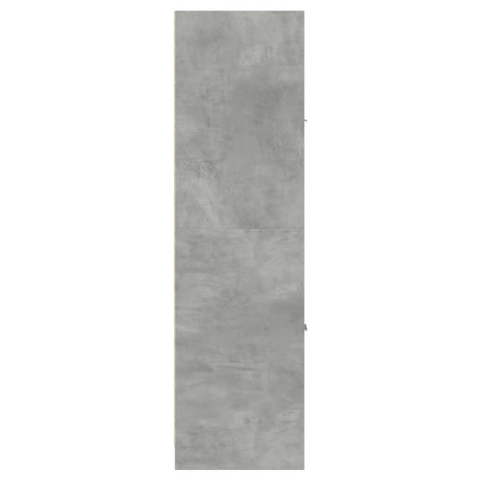 Dulap de farmacie, gri beton, 30x41x144,5 cm, lemn prelucrat - WALTI WALTI