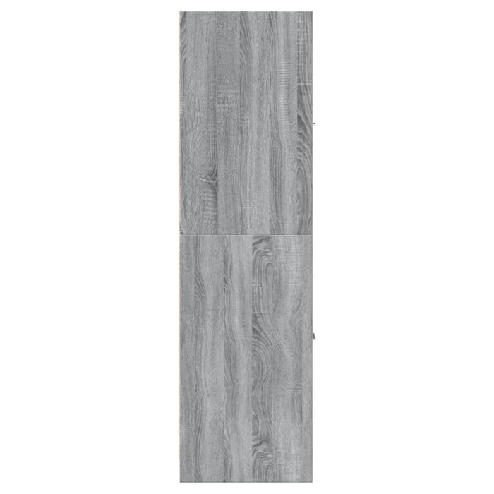 Dulap de farmacie, sonoma gri, 30x41x144,5 cm, lemn prelucrat - WALTI WALTI