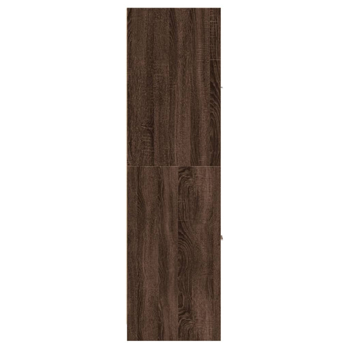 Dulap de farmacie, stejar maro, 30x41x144,5 cm, lemn prelucrat - WALTI WALTI