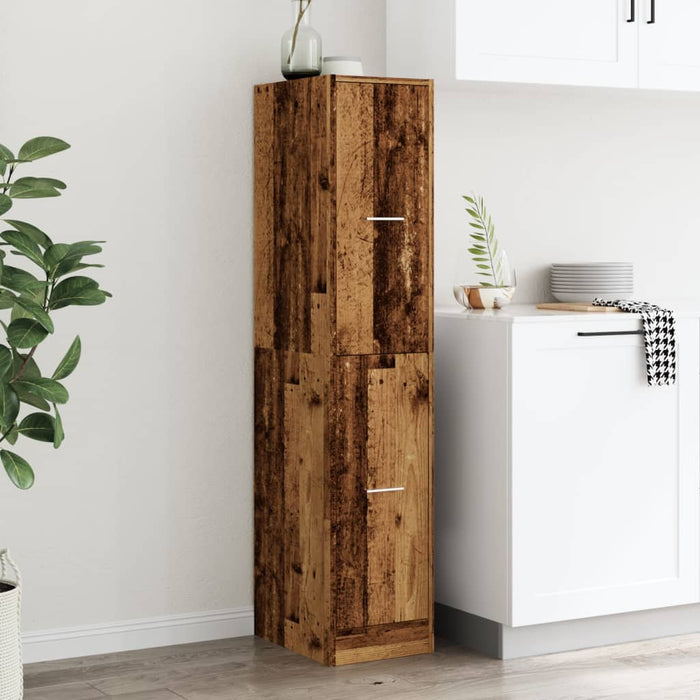 Dulap de farmacie, lemn vechi, 30x41x144,5 cm, lemn prelucrat - WALTI WALTI