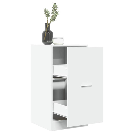 Dulap de farmacie, alb, 40x41x77,5 cm, lemn prelucrat - WALTI WALTI