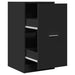 Dulap de farmacie, negru, 40x41x77,5 cm, lemn prelucrat - WALTI WALTI