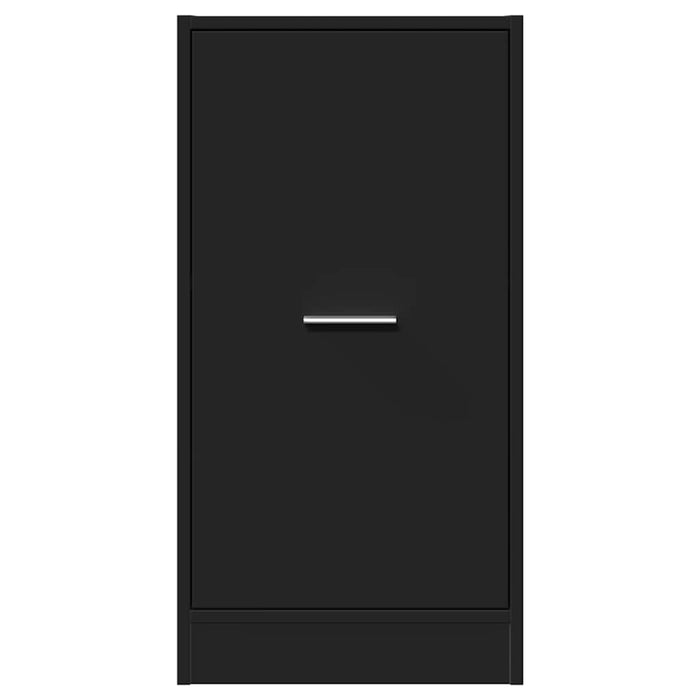 Dulap de farmacie, negru, 40x41x77,5 cm, lemn prelucrat - WALTI WALTI