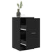 Dulap de farmacie, negru, 40x41x77,5 cm, lemn prelucrat - WALTI WALTI