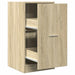 Dulap de farmacie, stejar sonoma, 40x41x77,5 cm lemn prelucrat - WALTI WALTI