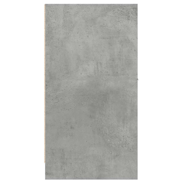 Dulap de farmacie, gri beton, 40x41x77,5 cm, lemn prelucrat - WALTI WALTI
