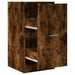 Dulap de farmacie stejar fumuriu, 40x41x77,5 cm, lemn prelucrat - WALTI WALTI