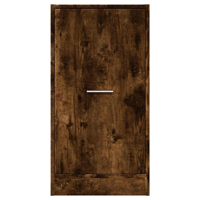 Dulap de farmacie stejar fumuriu, 40x41x77,5 cm, lemn prelucrat - WALTI WALTI