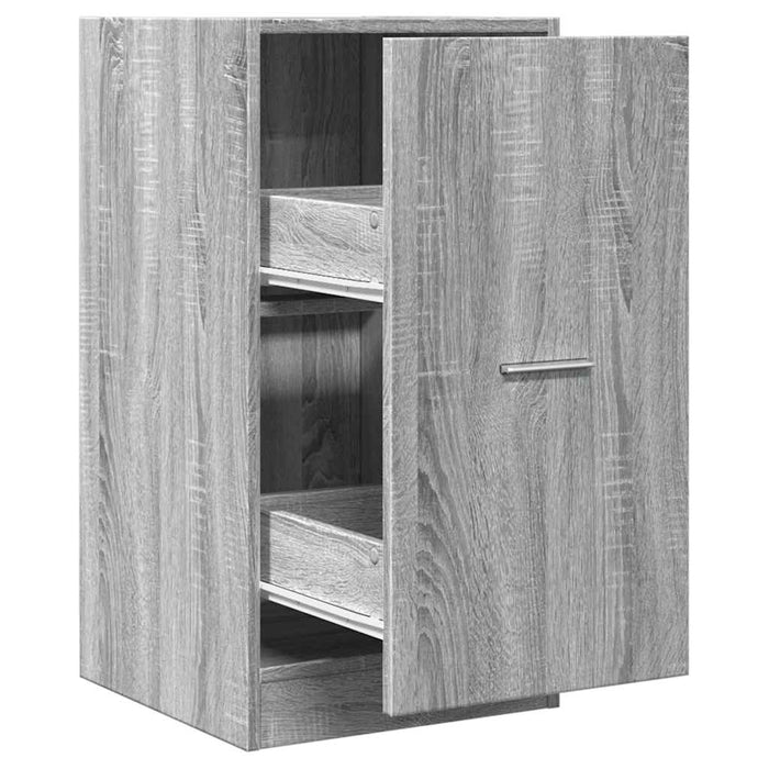 Dulap de farmacie, sonoma gri, 40x41x77,5 cm, lemn prelucrat - WALTI WALTI