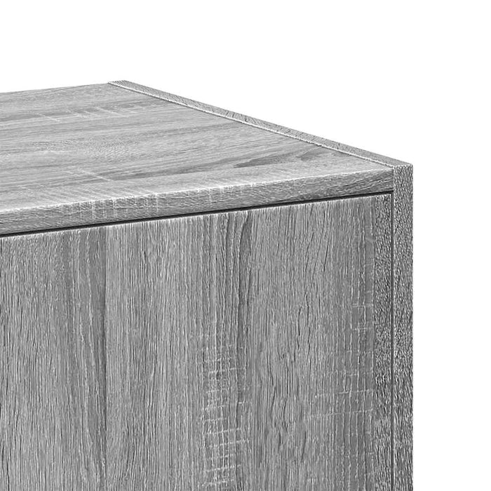 Dulap de farmacie, sonoma gri, 40x41x77,5 cm, lemn prelucrat - WALTI WALTI