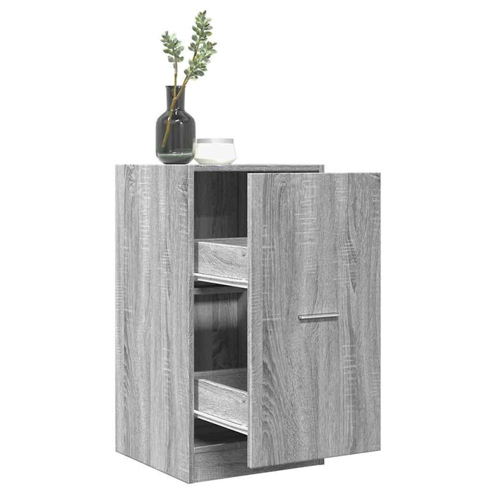 Dulap de farmacie, sonoma gri, 40x41x77,5 cm, lemn prelucrat - WALTI WALTI