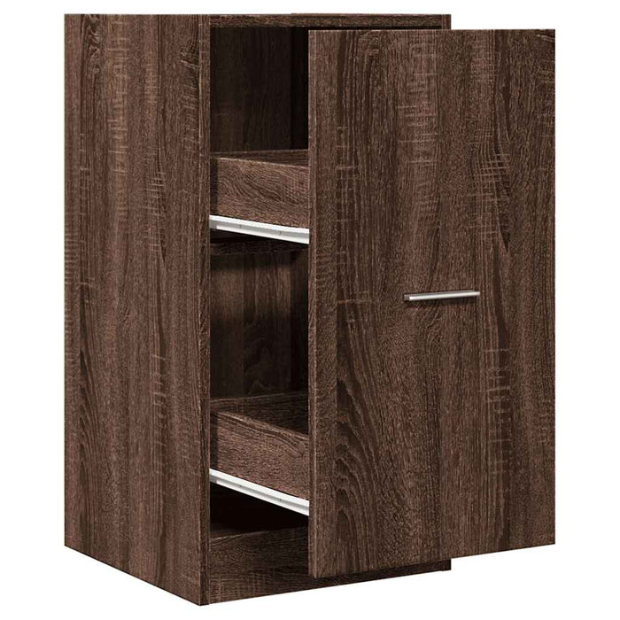 Dulap de farmacie, stejar maro, 40x41x77,5 cm, lemn prelucrat - WALTI WALTI