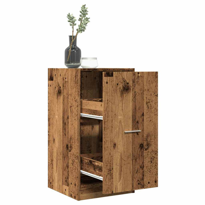 Dulap de farmacie, lemn vechi, 40x41x77,5 cm, lemn prelucrat - WALTI WALTI