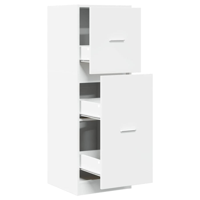 Dulap de farmacie, alb, 40x41x118 cm, lemn prelucrat - WALTI WALTI