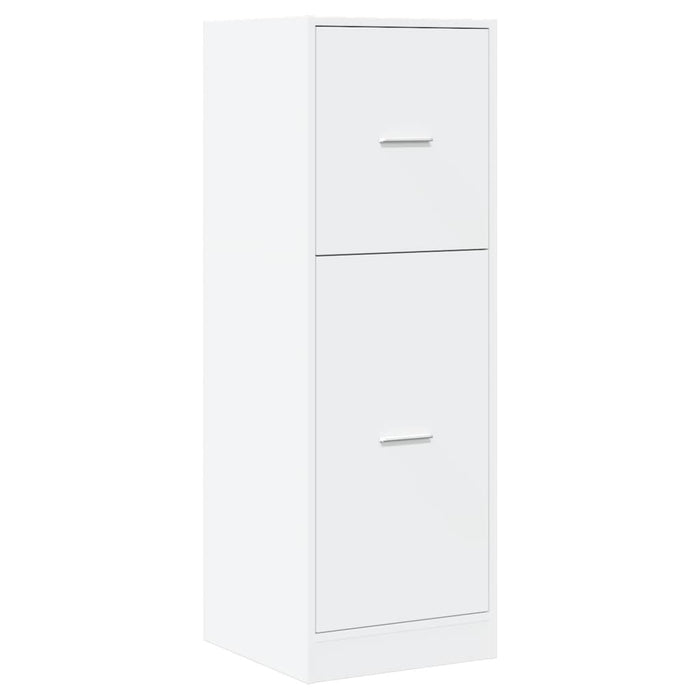 Dulap de farmacie, alb, 40x41x118 cm, lemn prelucrat - WALTI WALTI