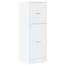 Dulap de farmacie, alb, 40x41x118 cm, lemn prelucrat - WALTI WALTI