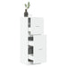 Dulap de farmacie, alb, 40x41x118 cm, lemn prelucrat - WALTI WALTI