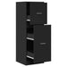Dulap de farmacie, negru, 40x41x118 cm, lemn prelucrat - WALTI WALTI