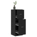 Dulap de farmacie, negru, 40x41x118 cm, lemn prelucrat - WALTI WALTI