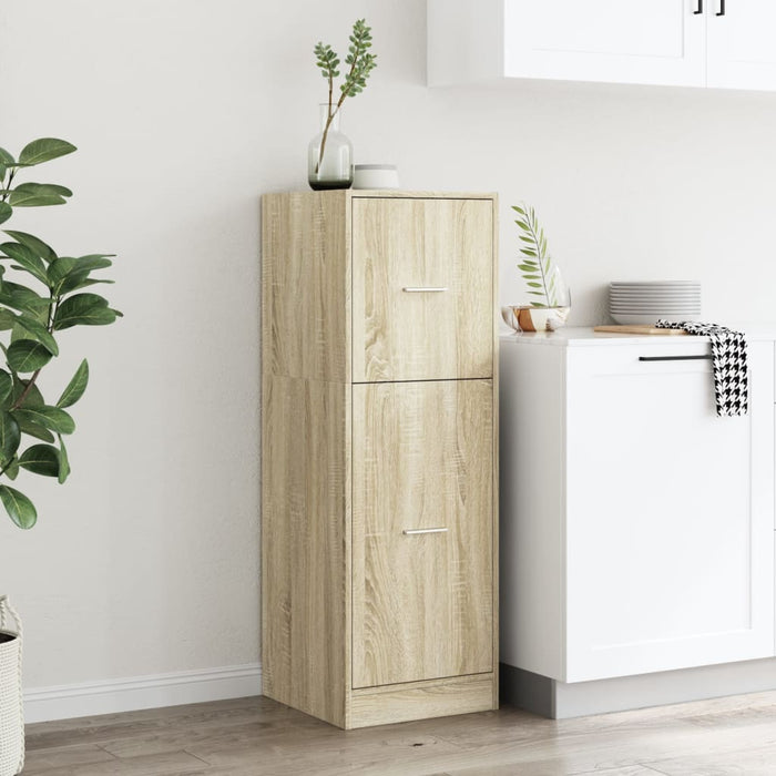 Dulap de farmacie, stejar sonoma, 40x41x118 cm lemn prelucrat - WALTI WALTI