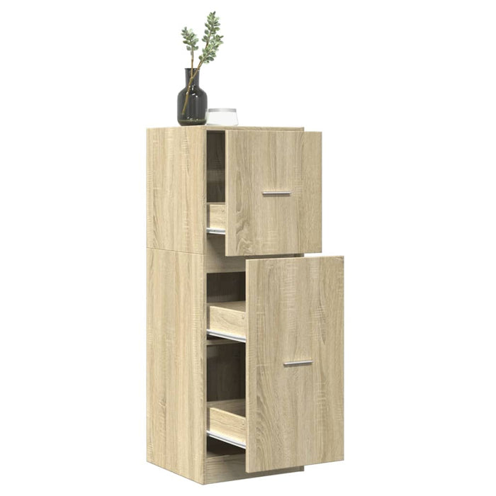 Dulap de farmacie, stejar sonoma, 40x41x118 cm lemn prelucrat - WALTI WALTI