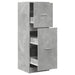 Dulap de farmacie, gri beton, 40x41x118 cm, lemn prelucrat - WALTI WALTI