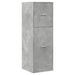 Dulap de farmacie, gri beton, 40x41x118 cm, lemn prelucrat - WALTI WALTI