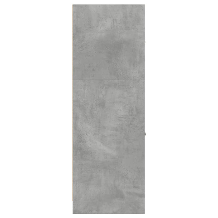 Dulap de farmacie, gri beton, 40x41x118 cm, lemn prelucrat - WALTI WALTI