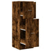 Dulap de farmacie stejar fumuriu, 40x41x118 cm, lemn prelucrat - WALTI WALTI