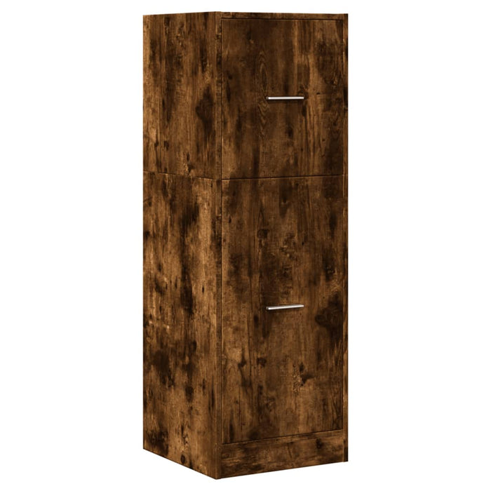 Dulap de farmacie stejar fumuriu, 40x41x118 cm, lemn prelucrat - WALTI WALTI