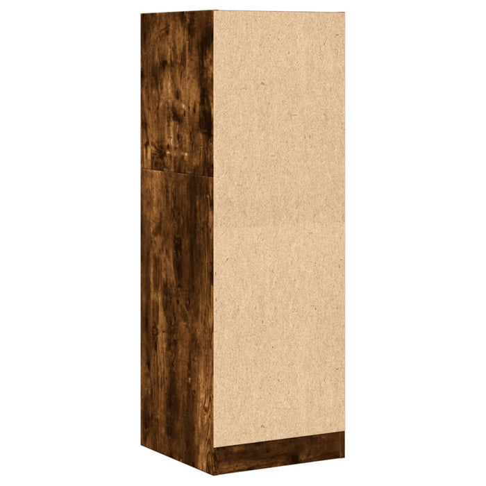 Dulap de farmacie stejar fumuriu, 40x41x118 cm, lemn prelucrat - WALTI WALTI