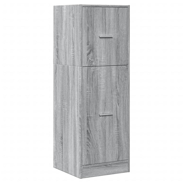 Dulap de farmacie, sonoma gri, 40x41x118 cm, lemn prelucrat - WALTI WALTI
