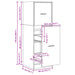 Dulap de farmacie, sonoma gri, 40x41x118 cm, lemn prelucrat - WALTI WALTI